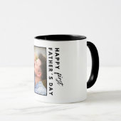 「父スタイリッシュの日の写真カード」 マグカップ (正面右)