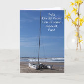 父スペインのの日カードフェリズディアデルパドレー カード (黄色い花)