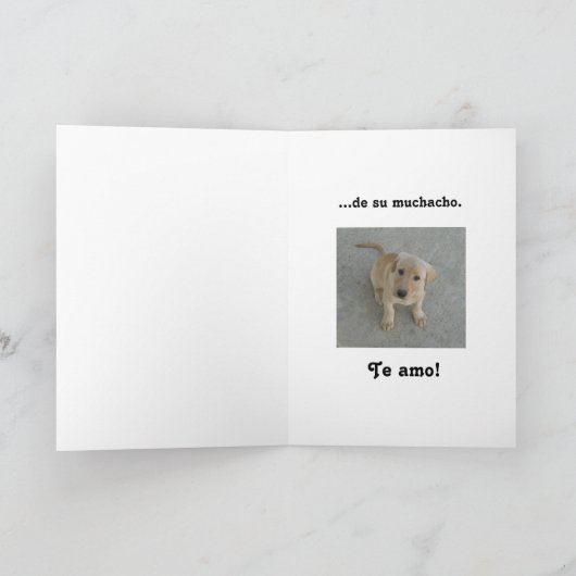 父スペインのの日/フェリズディアデルパドレー… カード (内部)