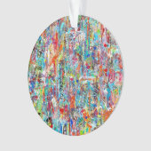 父タイムアクリルオーナメント オーナメント (正面)