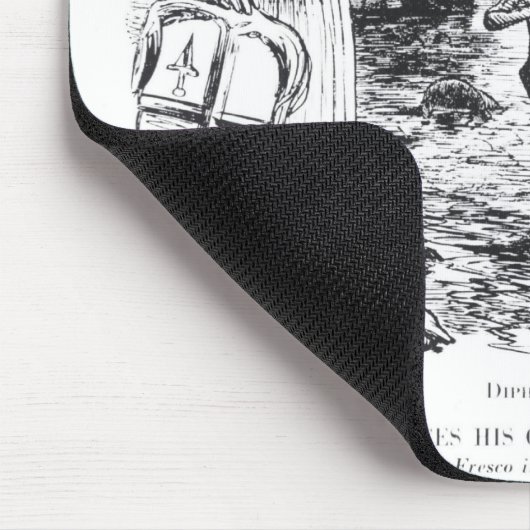 父テムズは彼の子孫を導入します マウスパッド (コーナー)