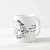 父パーソナライズされたおもしろい祭マグズ コーヒーマグカップ (正面右)