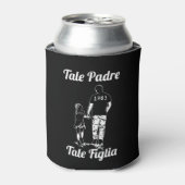 父パーソナライズされたと娘の父の日 缶クーラー (缶正面)