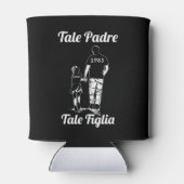 父パーソナライズされたと娘の父の日 缶クーラー (裏面)