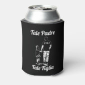 父パーソナライズされたと娘の父の日 缶クーラー (缶裏面)