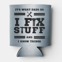 父パーソナライズされたの日が直る 缶クーラー