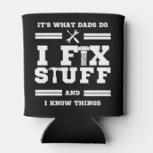 父パーソナライズされたの日が直る 缶クーラー (裏面)