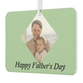 父パーソナライズされたの日のためのフレッシュナー – 緑 カーエアーフレッシュナー