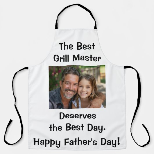 父パーソナライズされたの日のエプロン エプロン (正面)