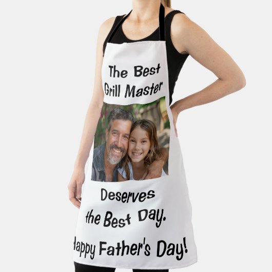 父パーソナライズされたの日のエプロン エプロン (インサイチュ)