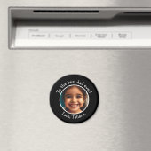 父パーソナライズされたの日の写真名記念 マグネット (インサイチュ (食洗機))