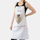 父パーソナライズされたの日の前掛け エプロン (インサイチュ)