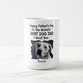 父パーソナライズされたの日の犬のマグカップ コーヒーマグカップ