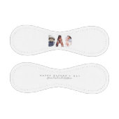 父パーソナライズされたの日の贈り物パパカスタム写真 野球ボール (パネル)