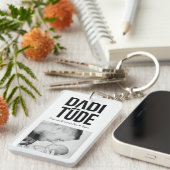 父パーソナライズされたの日キーチェーン キーホルダー (正面右)