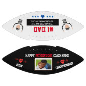 父パーソナライズされたの日サッカー アメリカンフットボール (パネル)