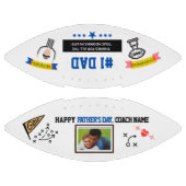 父パーソナライズされたの日サッカー アメリカンフットボール (パネル)