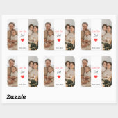 父パーソナライズされたの日ステッカー | パパ贈与 スクエアシール (シート)