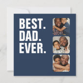父パーソナライズされたの日フォトギフト最高のパパ (正面)