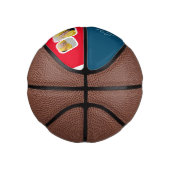 父パーソナライズされたの日フォトギフト最高のパパ ミニバスケットボール (右)