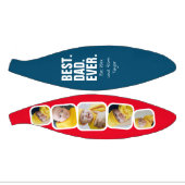 父パーソナライズされたの日フォトギフト最高のパパ ミニバスケットボール (パネル)