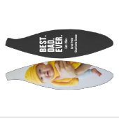 父パーソナライズされたの日フォトギフト最高のパパ ミニバスケットボール (パネル)