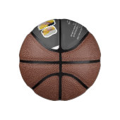 父パーソナライズされたの日フォトギフト最高のパパ ミニバスケットボール (右)