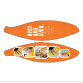 父パーソナライズされたの日フォトギフト最高のパパ ミニバスケットボール (パネル)