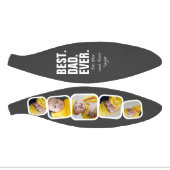 父パーソナライズされたの日フォトギフト最高のパパ ミニバスケットボール (パネル)