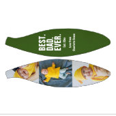 父パーソナライズされたの日フォトギフト最高のパパ ミニバスケットボール (パネル)