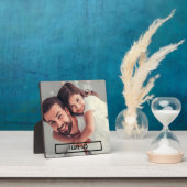 父パーソナライズされたの日贈り物 | I Loveパパ写真 フォトプラーク (インサイチュ)