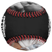 父パーソナライズされたの日 ソフトボール (裏面)