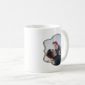 父パーソナライズされた娘Photo Mag コーヒーマグカップ (正面右)