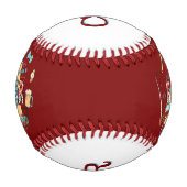 父パーソナライズされた日野球 野球ボール (正面)