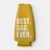 父パーソナライズされた祭ギフト最高のパパ ボトルクーラー (正面)