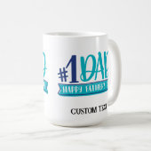 父パーソナライズされた祭マグカップ コーヒーマグカップ (正面右)