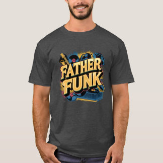 父ファンクデザインへ父祝ヴィンテージ Tシャツ