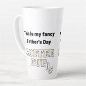 父ファンシーの日のマグカップ カフェラテマグ (左アングル)