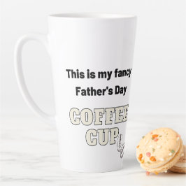 父ファンシーの日のマグカップ カフェラテマグ