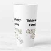 父ファンシーの日のマグカップ カフェラテマグ (正面)