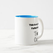 父ファンシー杯 ツートーンマグカップ (正面右)