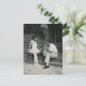 父ポストカード付きバレリーナ ポストカード (スタンド正面)