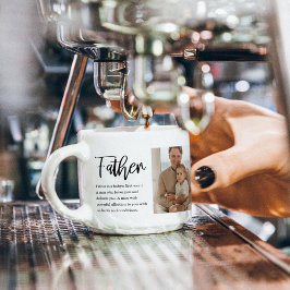 父モダンとコラージュ写真最高の引用文 エスプレッソカップ