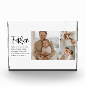 父モダンとコラージュ写真最高の引用文 フォトブロック (正面)