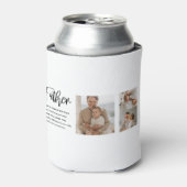 父モダンとコラージュ写真最高の引用文 缶クーラー (缶正面)