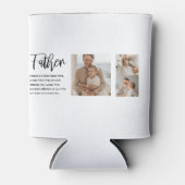 父モダンとコラージュ写真最高の引用文 缶クーラー (正面)