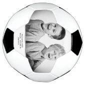 父モダンの日の写カスタム真 サッカーボール (回転)