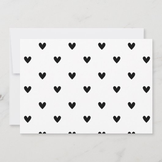 父モダンの日の写真 カード (裏面)