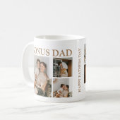 父モダンの日 | 6フォトコラージュ コーヒーマグカップ (正面左)