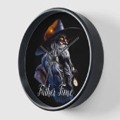 父モダン時代 壁時計 (傾斜)